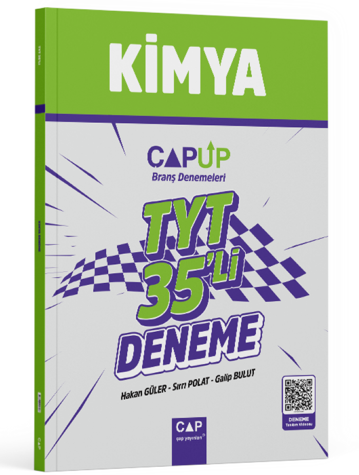 2026 Çap Yayınları  Çapup 35'Li Tyt  Kimya Branş Denemeleri