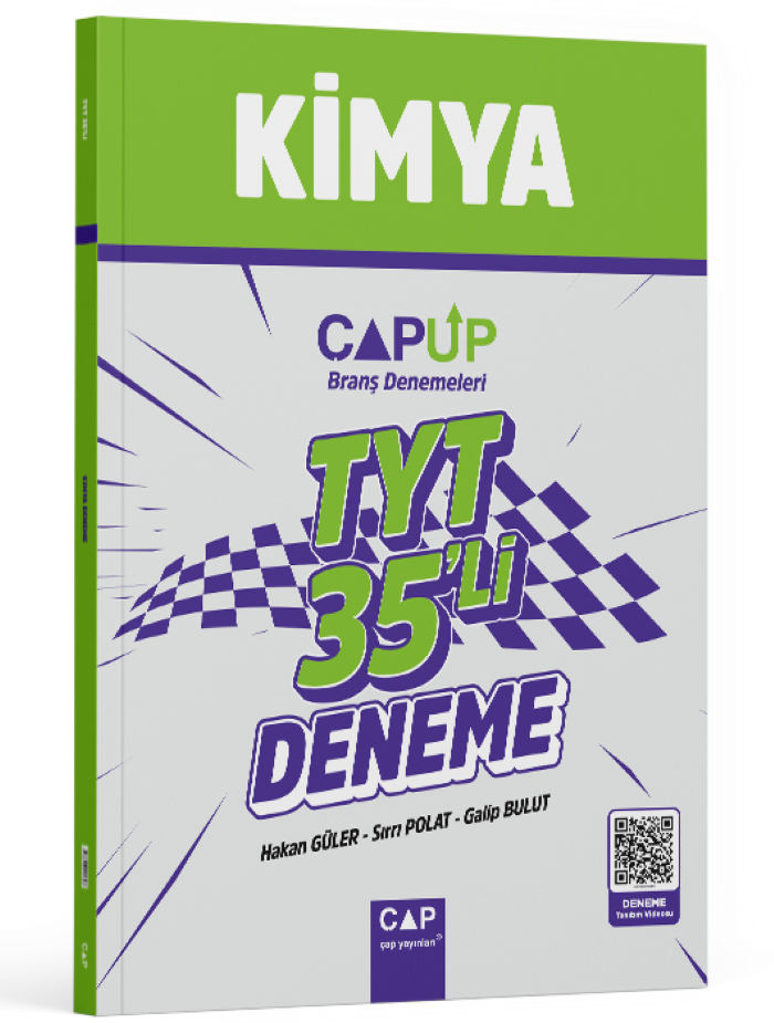 2026 Çap Yayınları  Çapup 35'Li Tyt  Kimya Branş Denemeleri