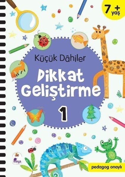 Küçük Dahiler Dikkat Geliştirme 1 – 7+ Yaş (Pedagog Onaylı)