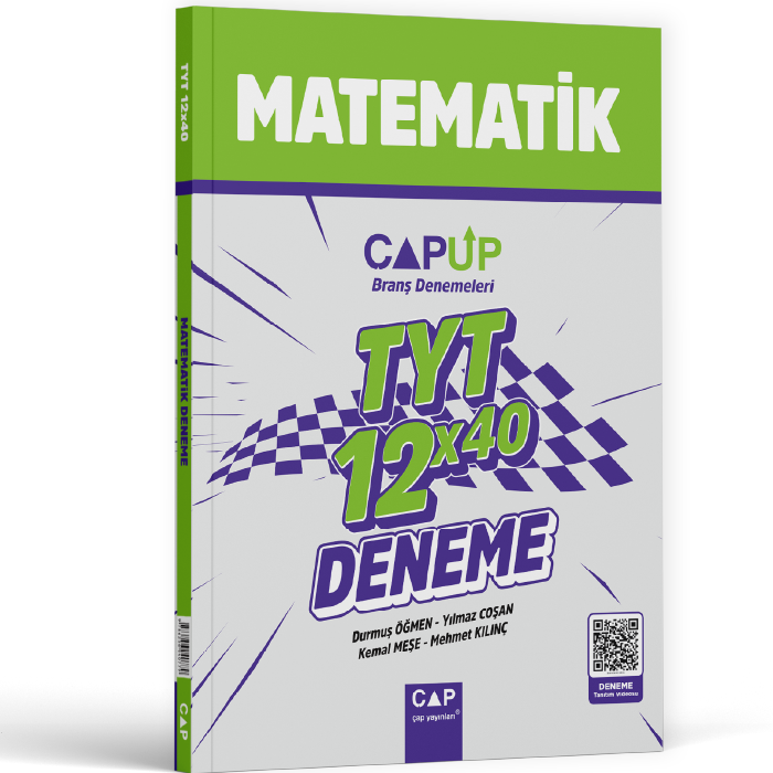 2027 Çap Yayınları  Çapup 12*40 Tyt  Matematik  Branş Denemeleri