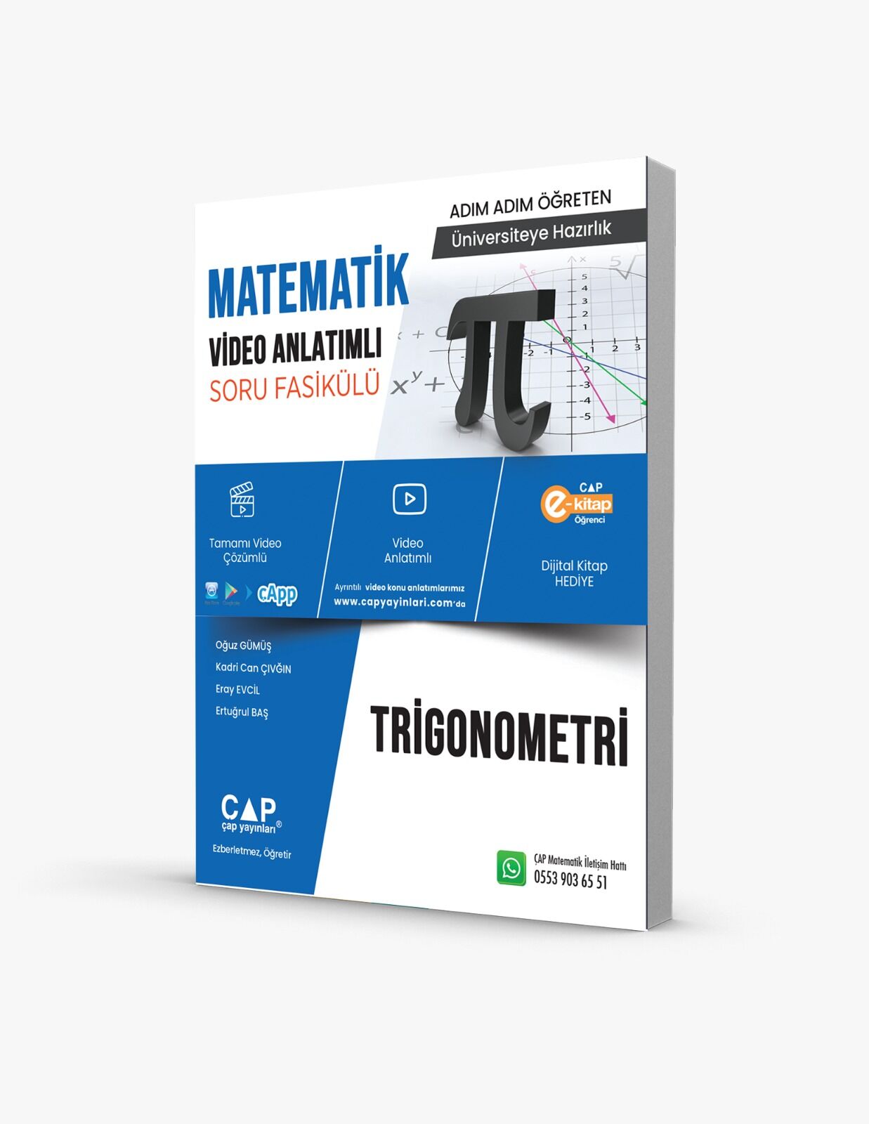 2026 Çap Yayınları Matematik  Trigonometri Fasikül Soru Bankası