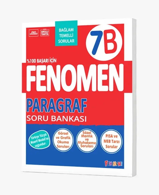 2027 Fenomen Yayıncılık 7.Sınıf Paragraf B Soru Bankası Bağlam Temelli Sorular