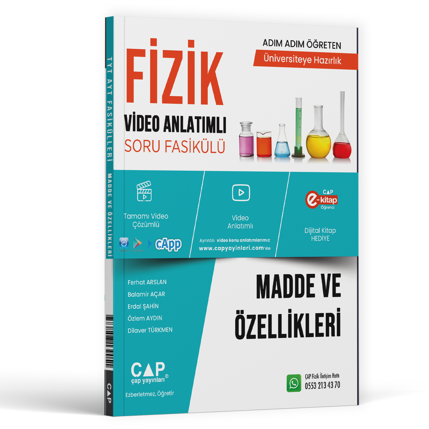 2026 Çap Yayınları Fizik Madde Ve Özellikleri Konu Anlatımlı Soru Bankası