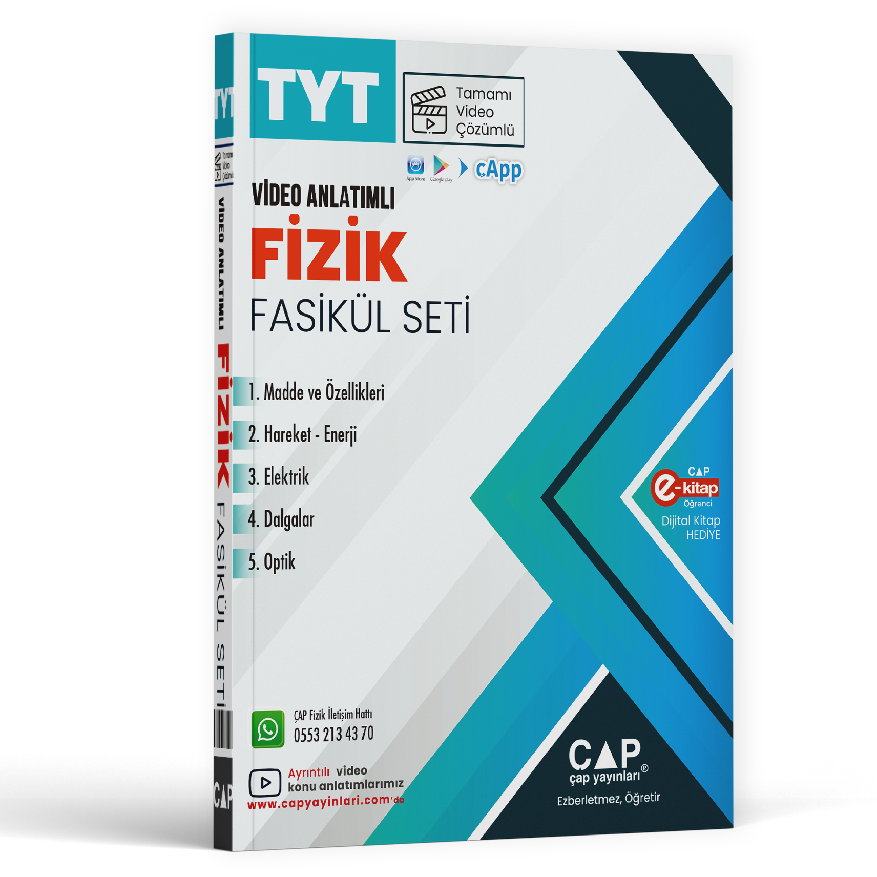 2026 Çap Yayınları Tyt Fizik Fasikül Seti