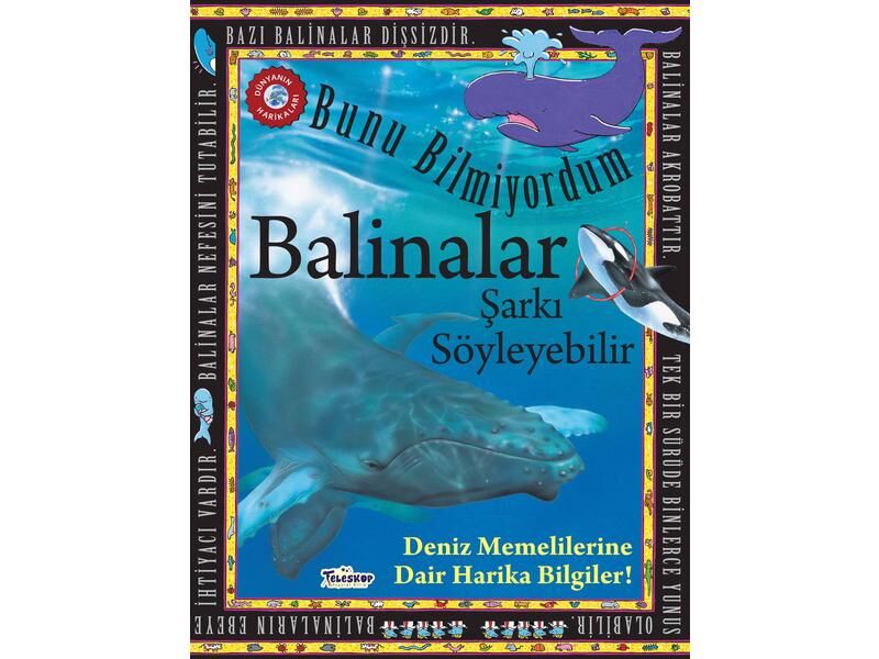 Teleskop Bunu Bilmiyordum Balinalar Şarkı Söyleyebilir