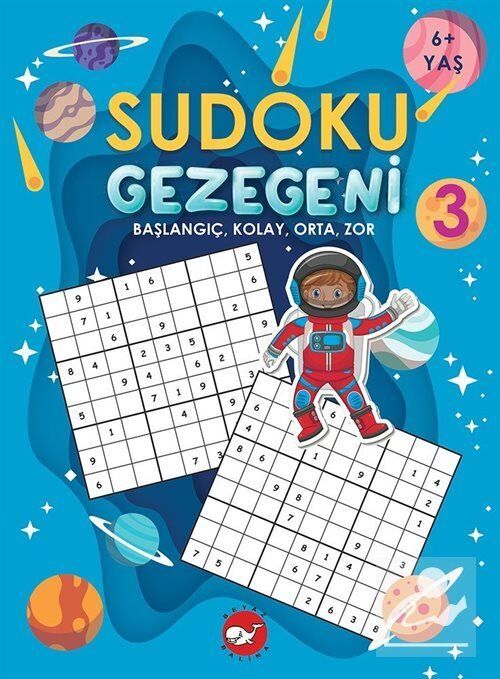 Sudoku Gezegeni 3 - 6+ Yaş İçin