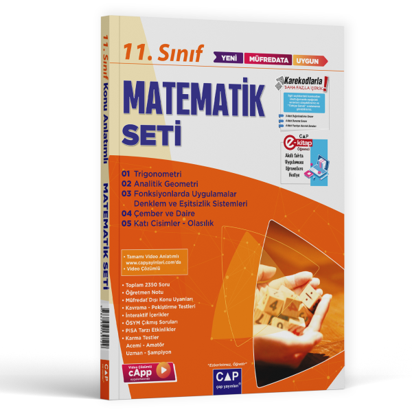 2026 Çap Yayınları 11.Sınıf Matematik Fasikül Seti
