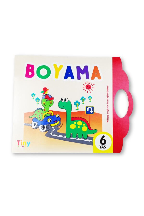 Tiny Kids 6 Yaş Çantalı Boyama