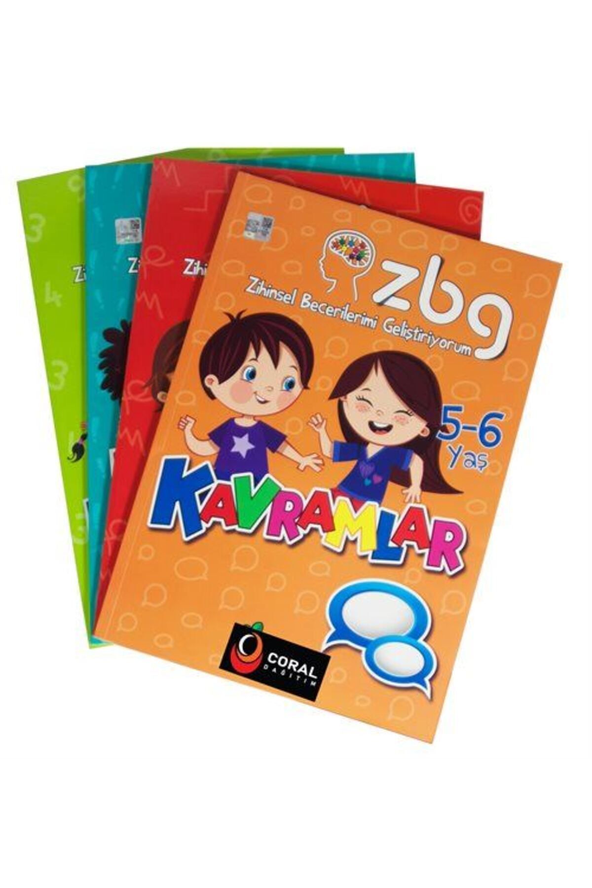 Limon Kıds ZBG / Zihinsel Becerilerimi Geliştiriyorum Seti 5-6 Yaş (4 Kitap)