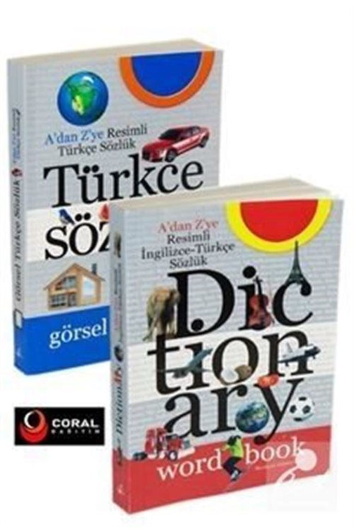 İlköğretim A'dan Z'ye Resimli Türkçe Ve Ingilizce Sözlük (GÖRSEL SÖZLÜK SETİ 2 KİTAP)