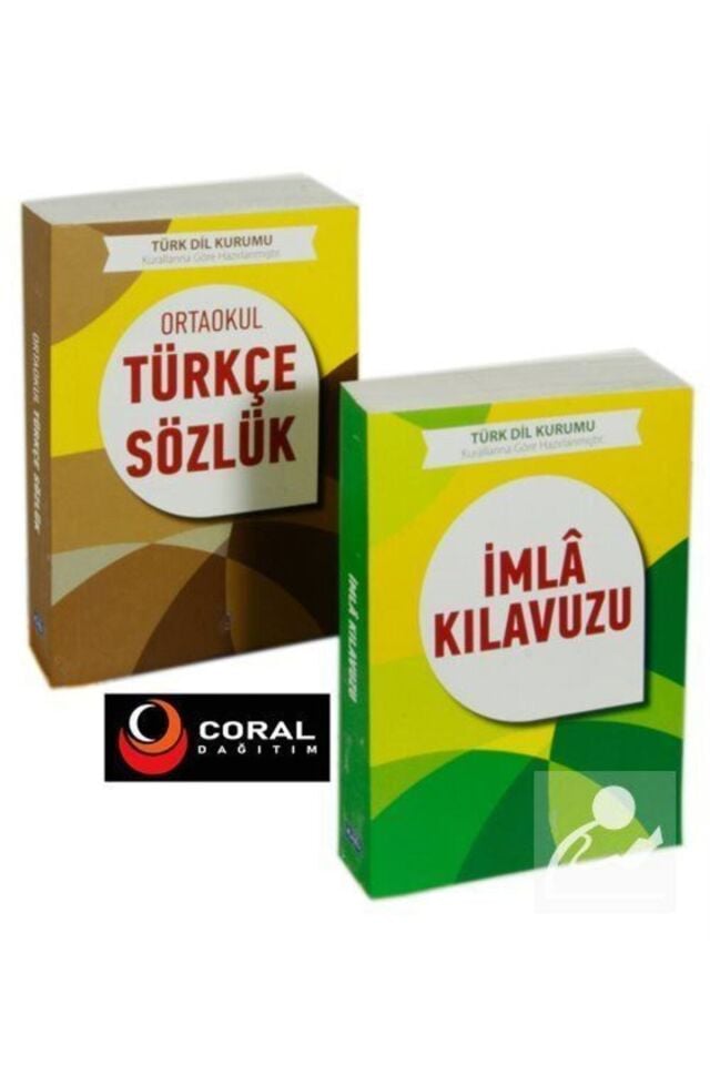 T.D.K. Uyumlu Ortaokul Türkçe Sözlük ve İmla Klavuzu (2 Kitap Set)