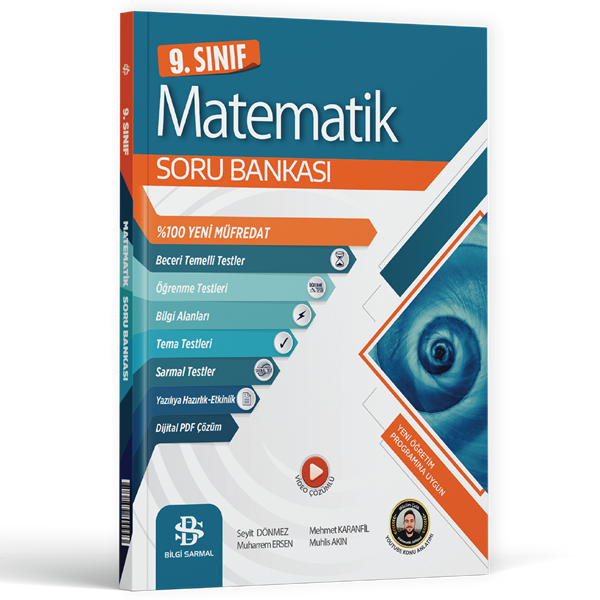 2026 Bilgi Sarmal Yayınları 9.Sınıf Matematik Soru Bankası