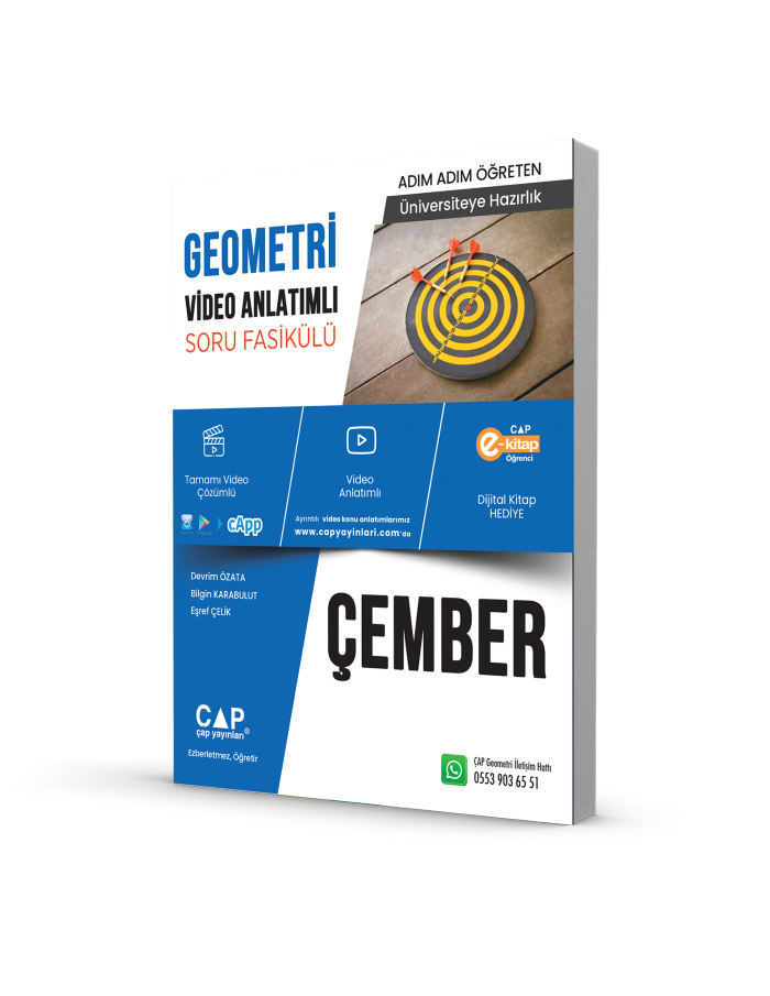 2026 Çap yayınları Üniversiteye Hazırlık Geometri Çember