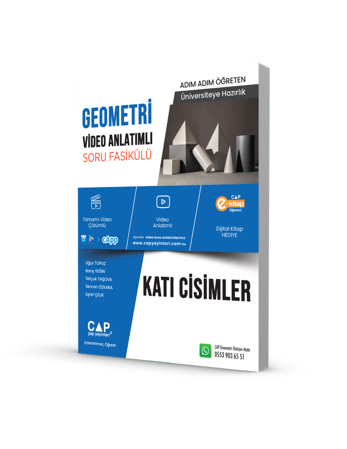 2026 Çap Yayınları Geometri Katı Cisimler Soru Fasikülü