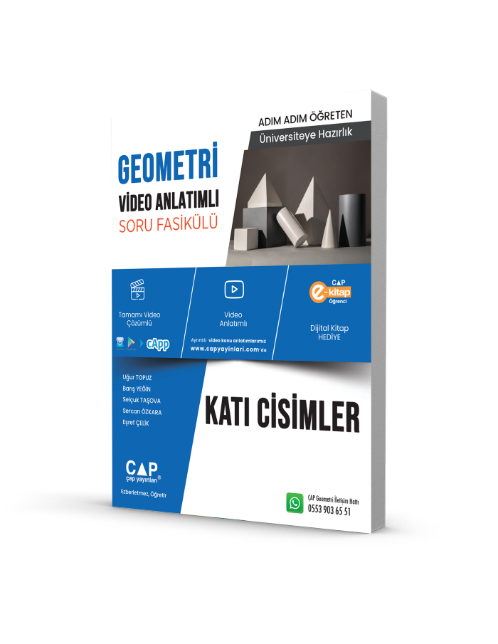 2026 Çap Yayınları Geometri Katı Cisimler Soru Fasikülü