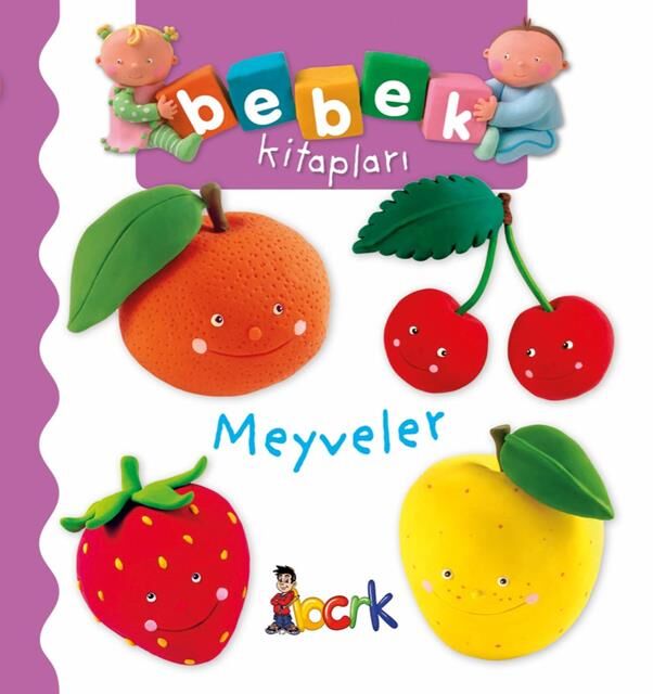 Bıcırık Yayınları Bebek Kitapları 1. Seri - Meyveler /Bıcırık