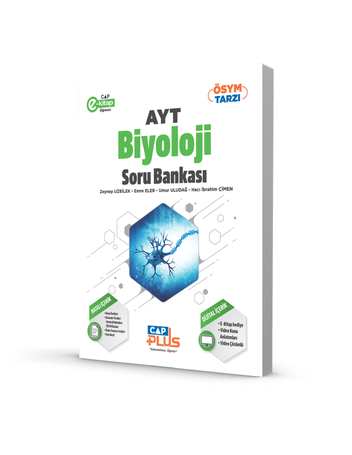 2026 Çap Yayınları Ayt Biyoloji Soru Bankası