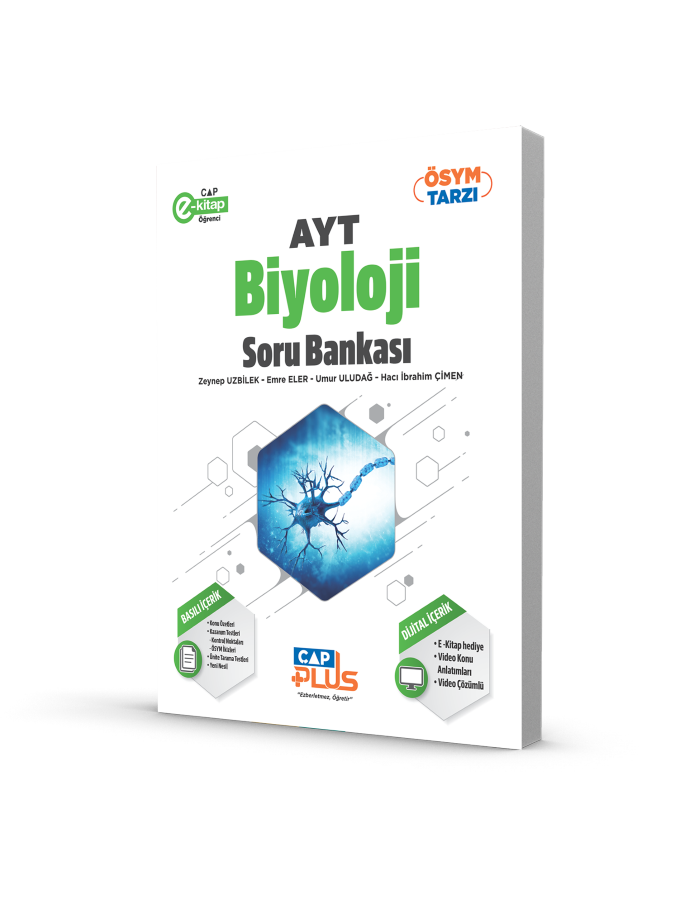 2026 Çap Yayınları Ayt Biyoloji Soru Bankası
