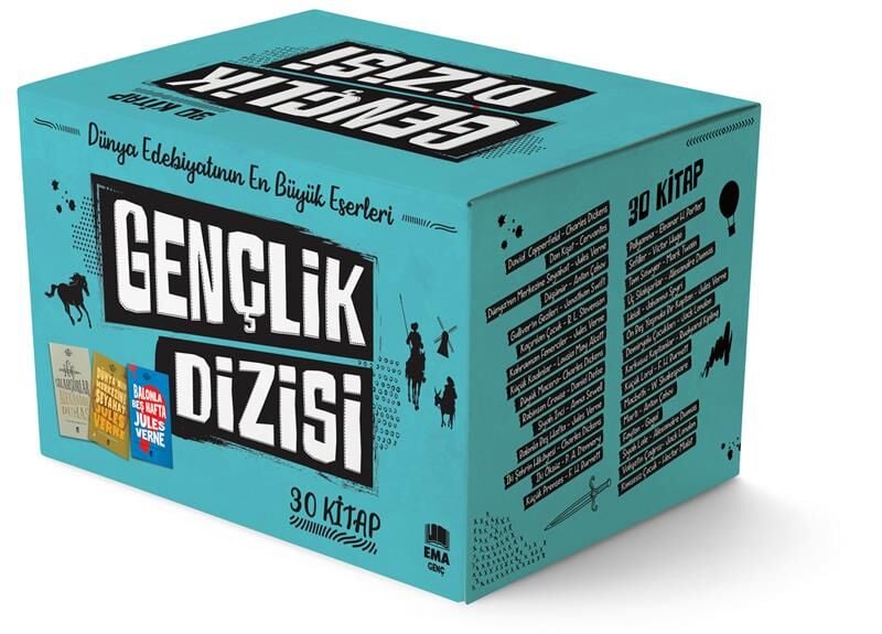 Ema Genç 6.7.8.Sınıf Gençlik Dizisi 30 Kitap Set