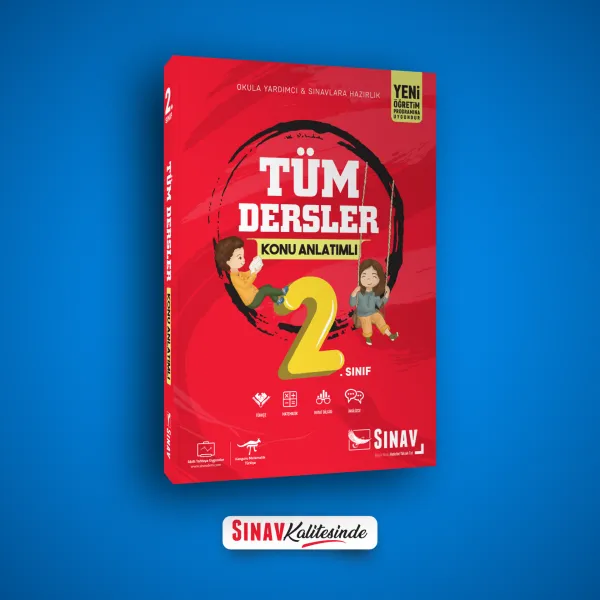 Sınav Yayınları 2.Sınıf Tüm Dersler Konu Anlatımlı