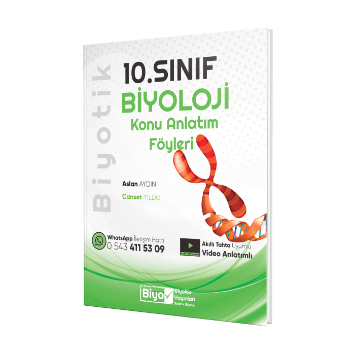 Biyotik Yayınları 10.Sınıf Biyoloji Konu Anlatım Föyleri