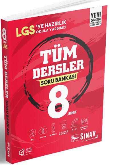 Sınav Yayınları 8.Sınıf Tüm Dersler Soru Bankası
