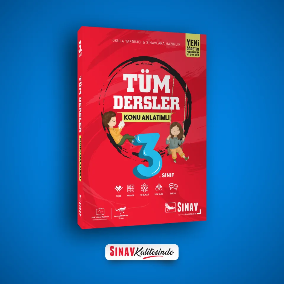 Sınav Yayınları 3.Sınıf Tüm Dersler Konu Anlatımlı
