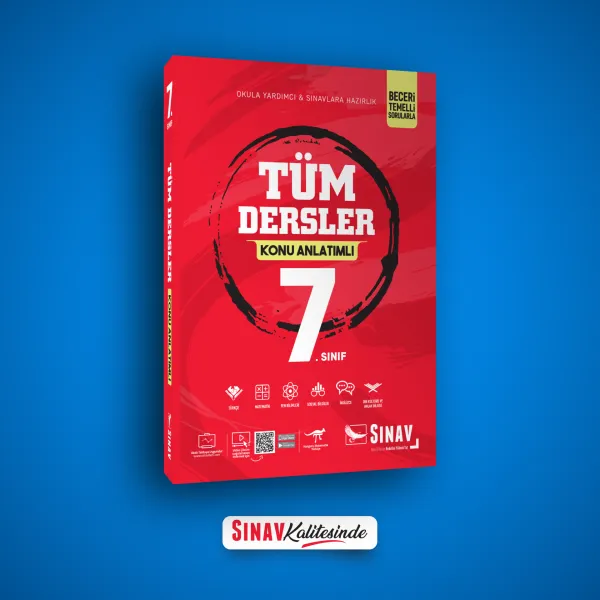 Sınav Yayınları 7.Sınıf Tüm Dersler Konu Anlatımlı