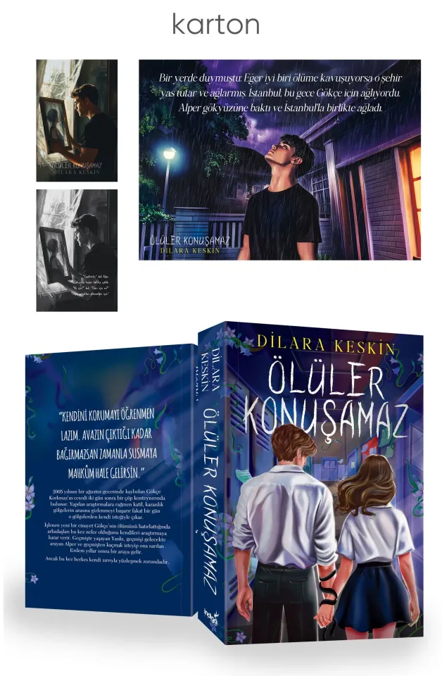 İndigo Kitap Ölüler Konuşamaz - Dilara Keskin (Karton Kapak)