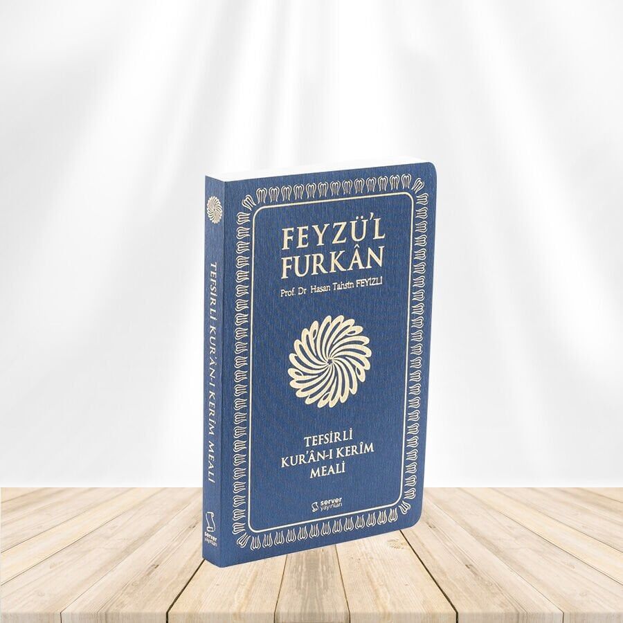 Feyzü'L Furkan Tefsirli Kur'An-I Kerim Meali Metinsiz (Cep Boy,K.Kapak) Lacivert Kod:329 & Sadece Meal