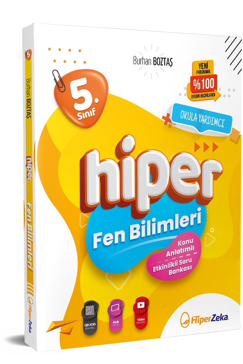 Hiper Zeka Yayınları 5. Sınıf Hiper Fen Bilimleri Konu Anlatımlı & Soru Bankası 2026