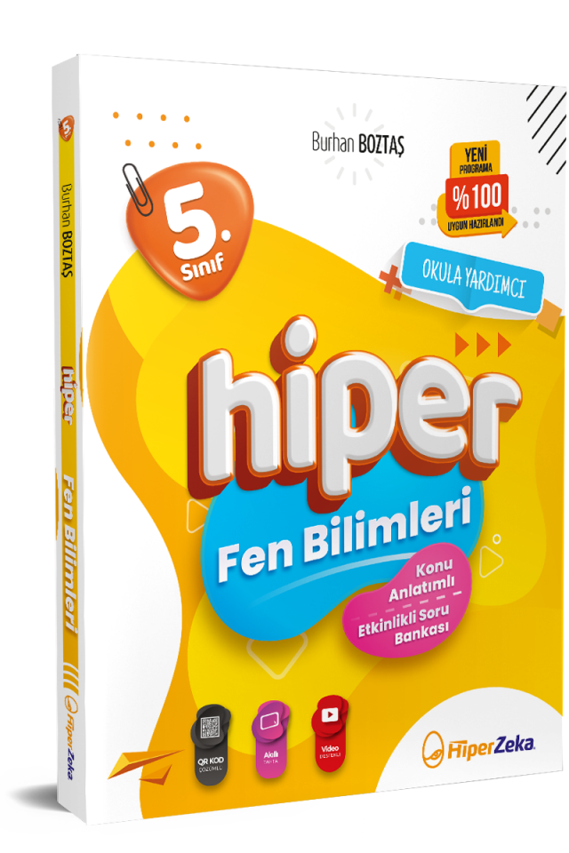Hiper Zeka Yayınları 5. Sınıf Hiper Fen Bilimleri Konu Anlatımlı & Soru Bankası 2026