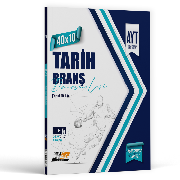 2026 Hız Ve Renk Yayınları Ayt Tarih Denemeleri 40x10