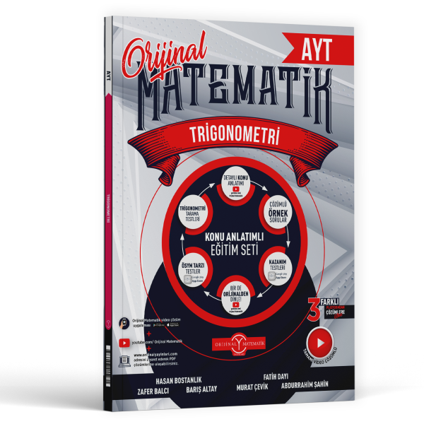 2026 Orijinal Yayınları Ayt Trigonometri Konu Anlatım Fasikülü