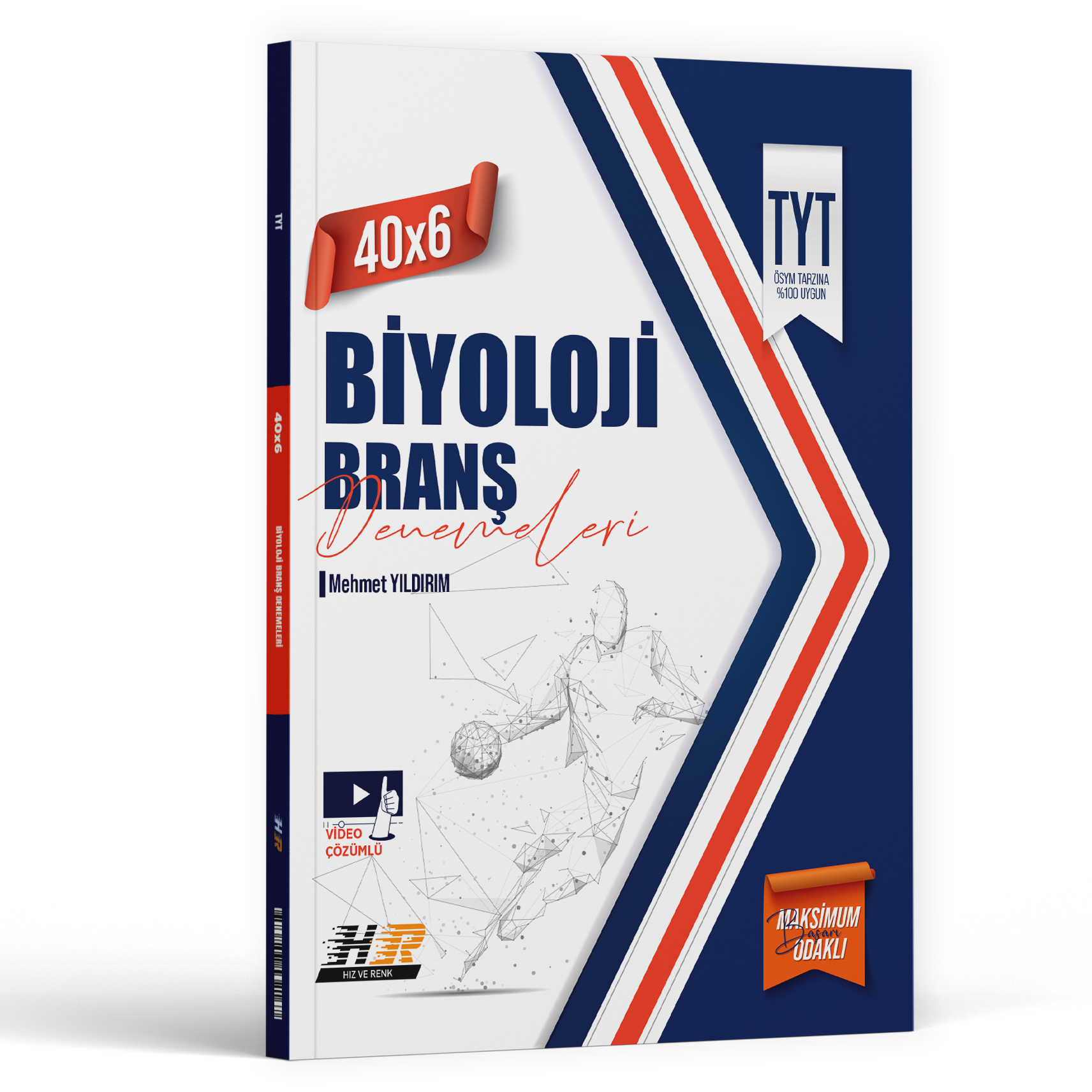 2026 Hız Ve Renk Yayınları Tyt Biyoloji Deneme 18x40