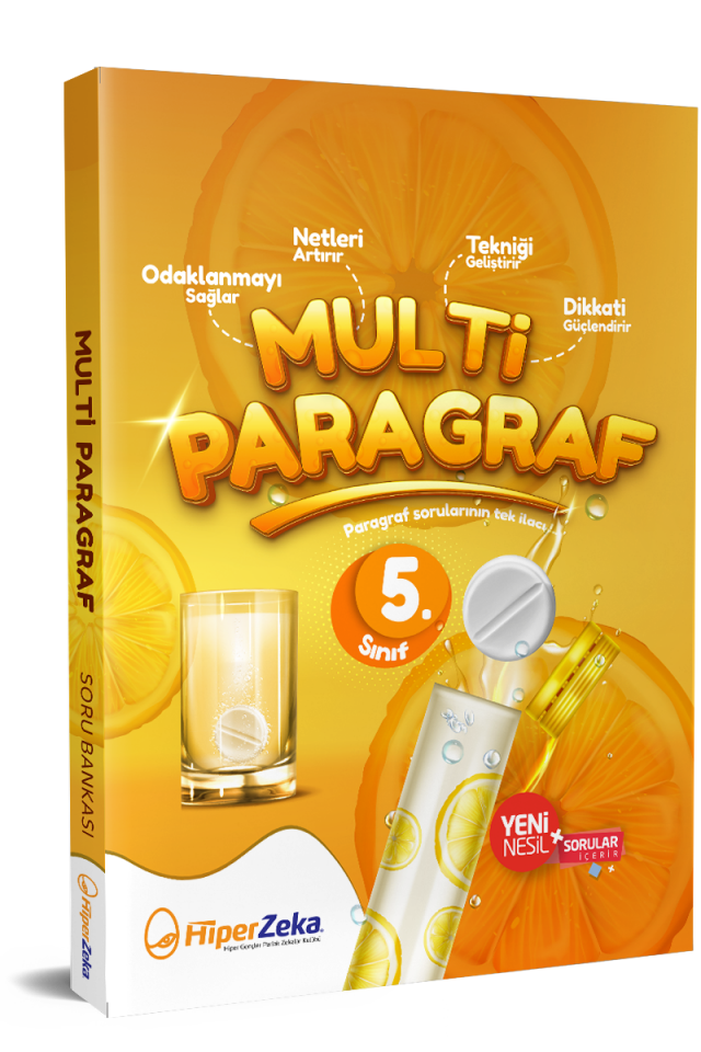 Hiper Zeka Yayınları 5. Sınıf Multi Paragraf Soru Bankası 2026