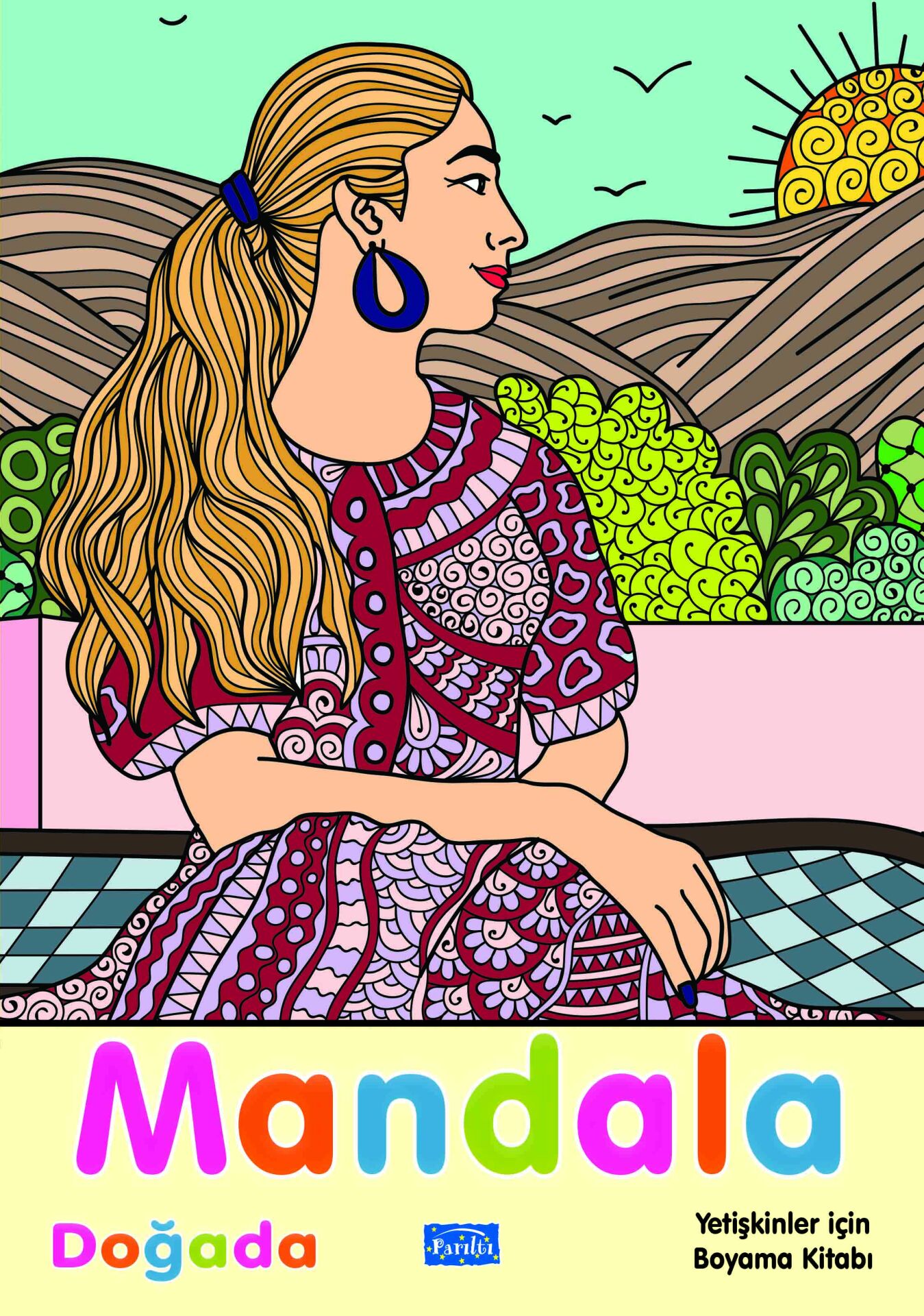 Parıltı Yayıncılık Mandala Yetişkinler İçin Doğada