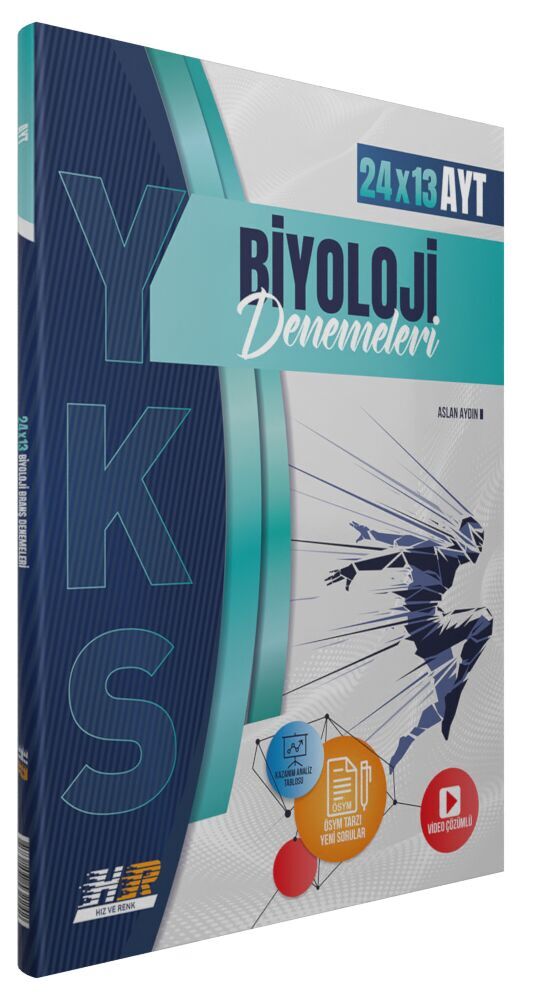 Hız Ve Renk Yayınları Ayt Biyoloji Denemeleri 24x13