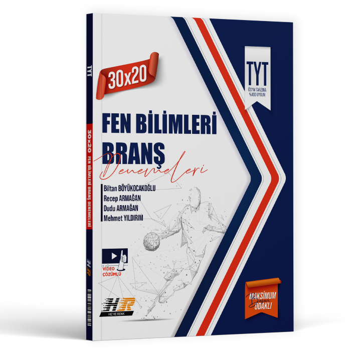 2026 Hız Ve Renk Yayınları Tyt Fen Bilimler Denemeleri 30x20