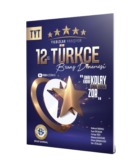 Bilgi Sarmal Tyt Türkçe 12 Li Yıldızlar Yarışıyor Branş Denemesi