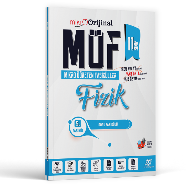 2026 Orijinal Mikro 11.Sınıf Möf  Fizik 5 Soru Bankası