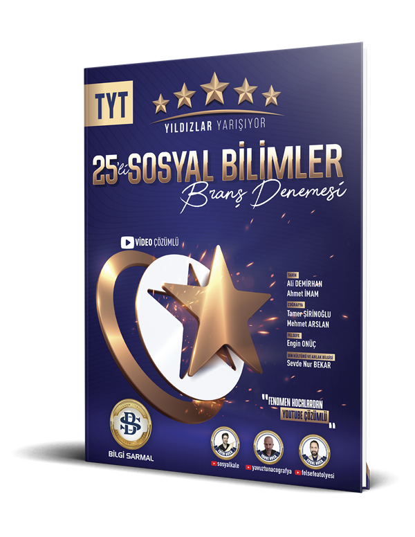 Bilgi Sarmal Tyt Yıldızlar Yarışıyor 25'Li Sosyal Bilimler Branş Denemeleri