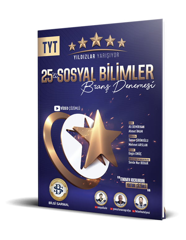 Bilgi Sarmal Tyt Yıldızlar Yarışıyor 25'Li Sosyal Bilimler Branş Denemeleri