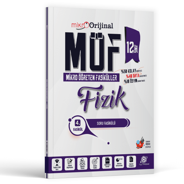 2026 Orijinal Mikro 12.Sınıf Möf Fizik Fasikül Seti