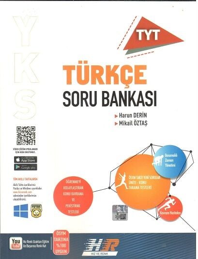 2027 Hız Ve Renk Yayınları Tyt Türkçe Soru Bankası