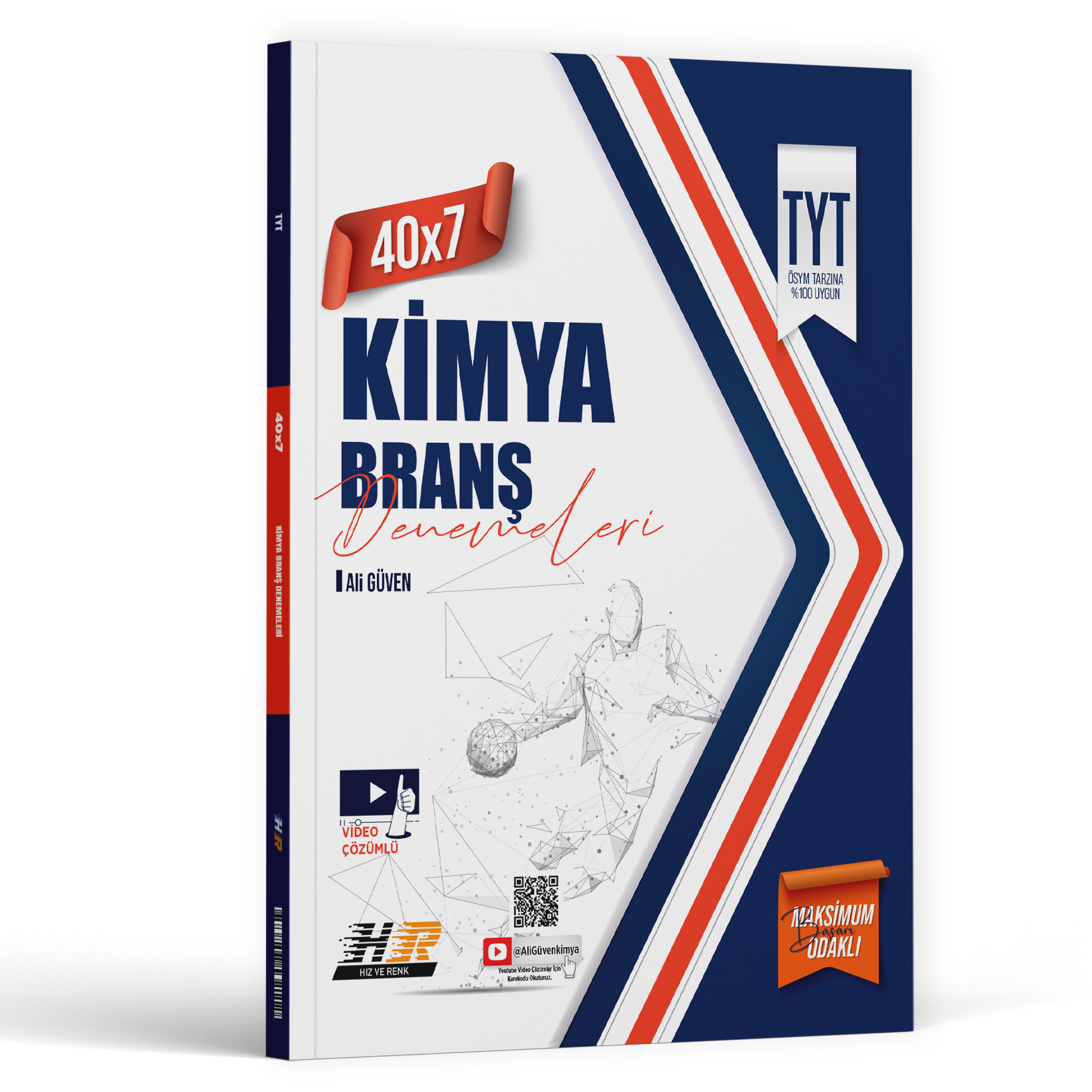 2026 Hız Ve Renk Yayınları Tyt Kimya Denemeleri 40X7