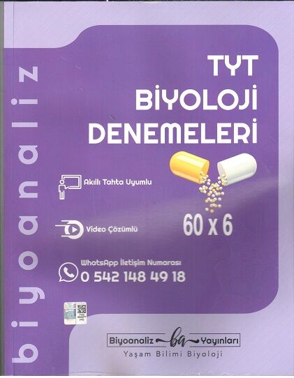 Bioanaliz Yayınları Tyt Biyoloji Denemeleri