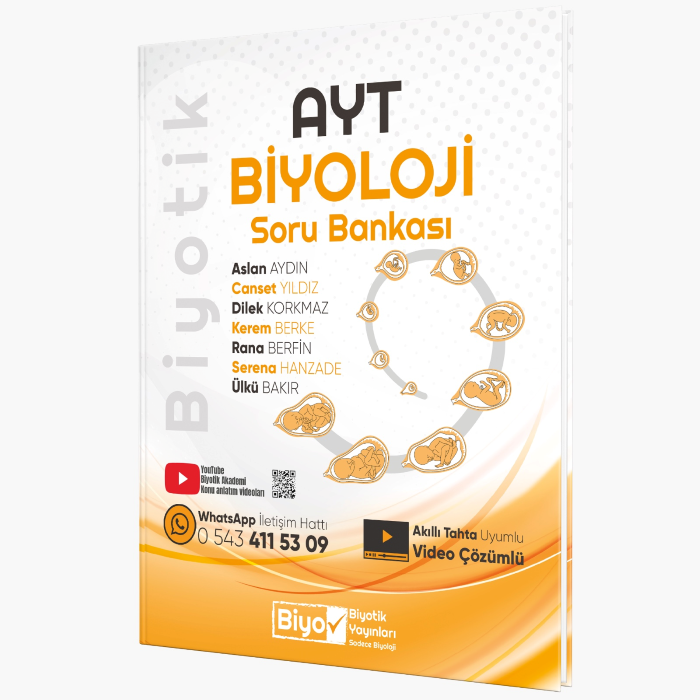 Biyotik Yayınları Ayt Biyloji Soru Bankası