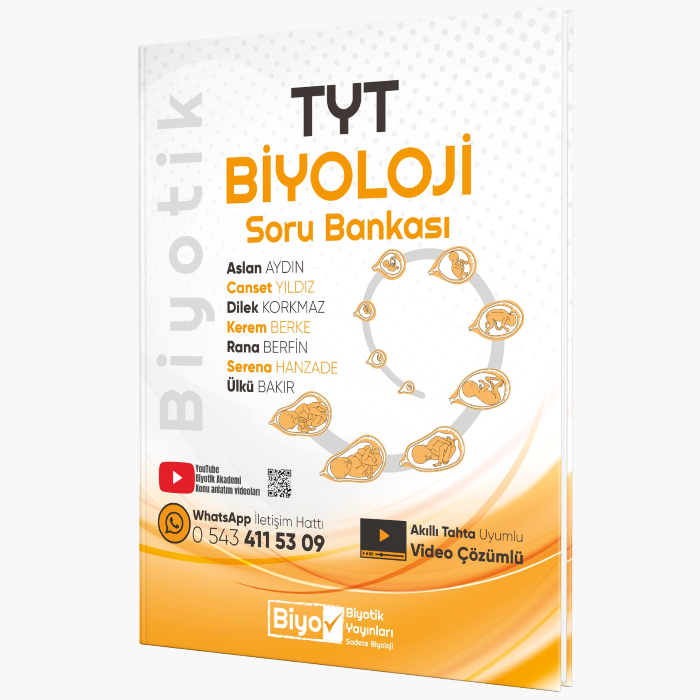 Biyotik Yayınları Tyt Biyoloji Soru Bankası