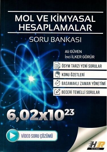 Hız Ve Renk Yayınları Mol Ve Kimyasal Hesaplamalar Soru Bankası